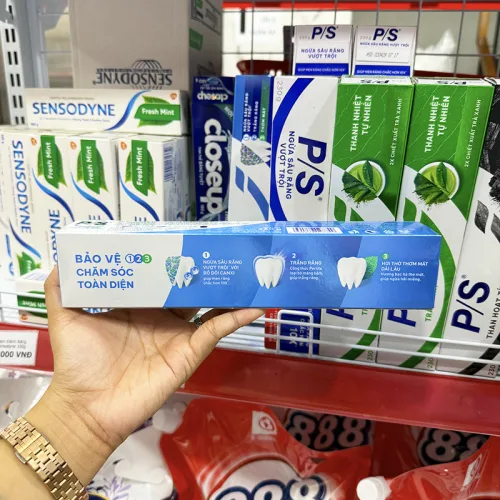 Shop sỉ kem Đánh Răng P/S Bảo Vệ 123 230g