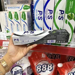 Kem đánh răng P/S than hoạt tính trắng răng, 230g