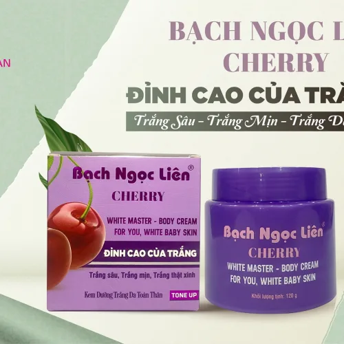 Nguồn hàng sỉ kem Body Bạch Ngọc Liên Cherry 120gr