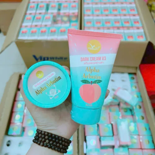Nơi lấy sỉ kem Giảm Thâm Mông Dark Cream V3 Alpha Arbutin Vip White 50ml & Tặng Hộp 15g Chính Hãng