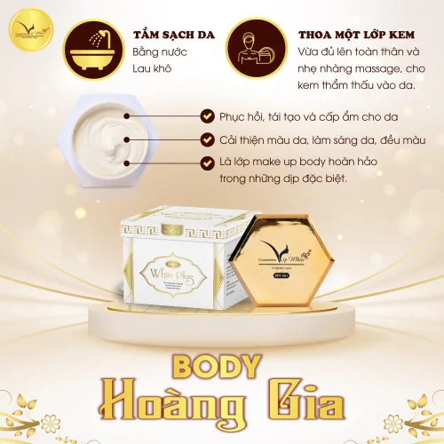 Nguồn hàng sỉ kem Body Hoàng Gia VIP White
