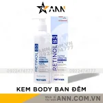 PrettySkin Body Lotion ban đêm màu xanh Retinol B5 Alpha Arbutin 250ml