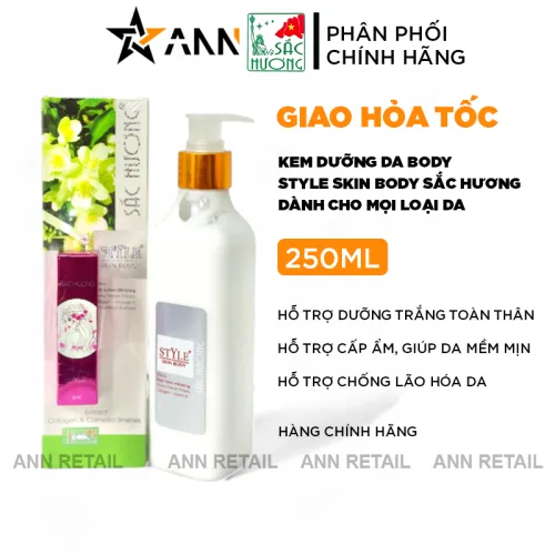 Kem dưỡng thể Sắc Hương Plus Style Skin Body 250ml