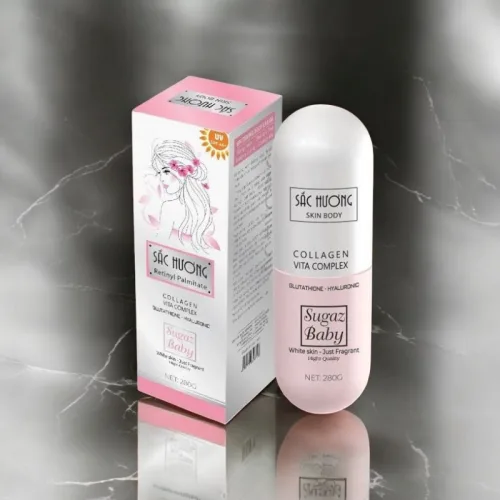 Nguồn hàng sỉ kem Body Sắc Hương Skin Body Sugaz Baby Hình Viên Thuốc 280ml