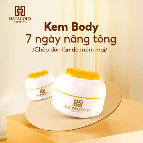 Kem Body Hatagold Cosmetics Tinh Chất Vàng