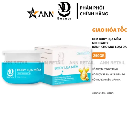 MD Beauty Kem Body Lụa Mềm 250g