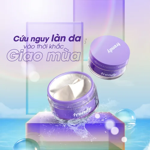 Kem body Trendy Meea Origin dịch chiết lên men, kèm gói ủ bơ