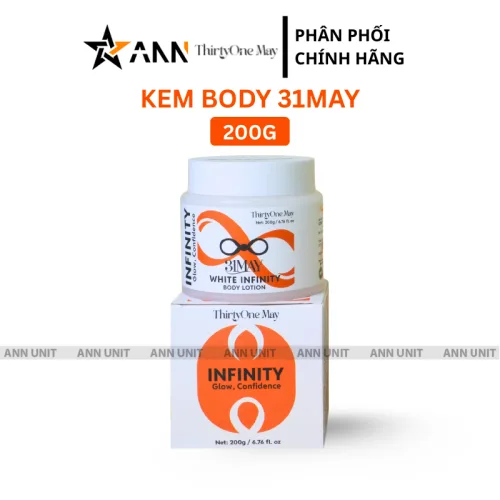 Kem dưỡng thể White Infinity 31may, hũ 200g