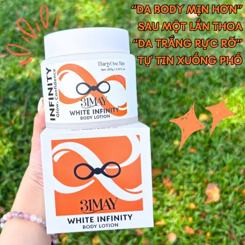 Kem dưỡng thể White Infinity 31may, hũ 200g