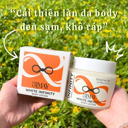 Kem dưỡng thể White Infinity 31may, hũ 200g