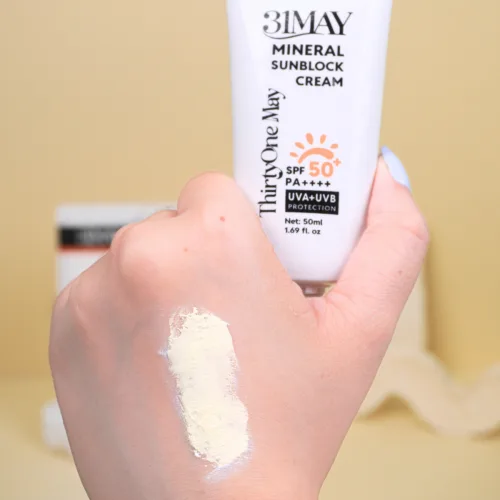 31May Mineral Sunblock Cream SPF50+ PA++++ 50ml