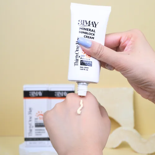 31May Mineral Sunblock Cream SPF50+ PA++++ 50ml