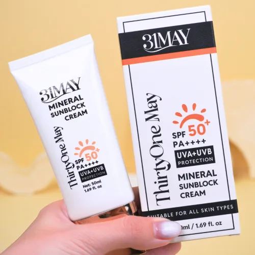 31May Mineral Sunblock Cream SPF50+ PA++++ 50ml
