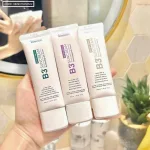 Chuyên sỉ kem Chống Nắng B3 InnoSkin Màu Tím Cho Da Dầu
