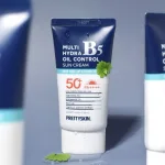 PrettySkin Kem Chống Nắng B5 Màu Xanh Dương Đậm 50ml