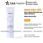 Kem chống nắng Beplain Sunmuse Tone Up 50ml màu tím nhạt dành cho da dầu