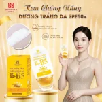 Shop sỉ kem Chống Nắng Dưỡng Sáng Da Spf 50+ B5 Uva/Uvb Pa+++ Hatagold 50g