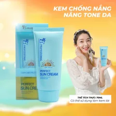 Shop sỉ kem Chống Nắng Embisu 50+ Spf/Pa+++ Hàn Quốc 70ml - Hỗ Trợ Bảo Vệ Da Nâng Tone Nhẹ