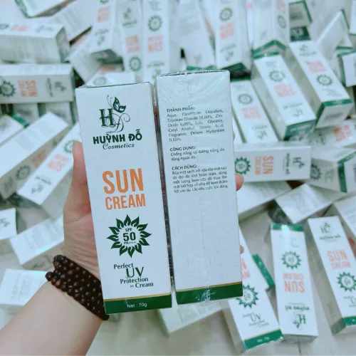 Kem Chống Nắng Hiệu Huỳnh Đỗ 70g Phiên Bản Mới