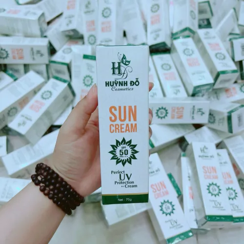 Kem Chống Nắng Hiệu Huỳnh Đỗ 70g Phiên Bản Mới