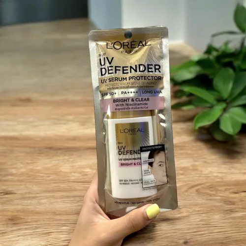 Chuyên sỉ kem Chống Nắng Loreal Paris Nâng Tone Giảm Thâm Bright & Clear With Niacinamide SPF50+ PA++++ 50ml Loreal