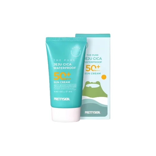 Kem Chống Nắng PrettySkin Kháng Nước The Pure Jeju Cica Waterproof – một lựa chọn đáng tham khảo trong prettyskin