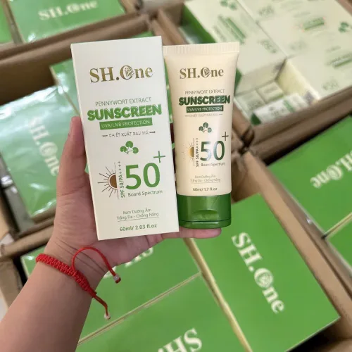Chuyên sỉ kem Chống Nắng SH One Chiết Xuất Rau Má 60ml