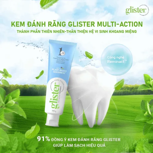 Kem đánh răng Amway Glister Multi-Action 200 g