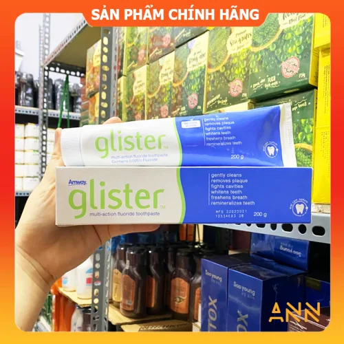 Chuyên sỉ kem Đánh Răng Amway Fluoride Glister