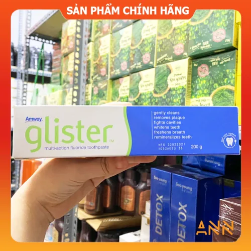 Chuyên sỉ kem Đánh Răng Amway Fluoride Glister