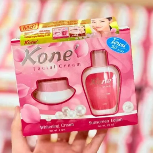 Chuyên sỉ bộ Kem Dưỡng Kone 4g & Nước Hoa Hồng Kone 25ml Hàng Chính Hãng