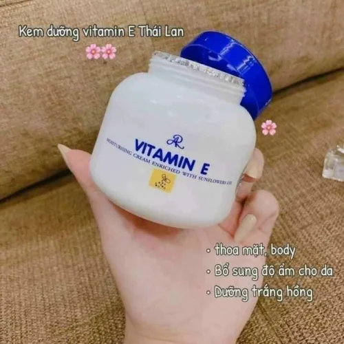 Kem dưỡng ẩm AR Vitamin E Thái Lan 200g cho mặt và body