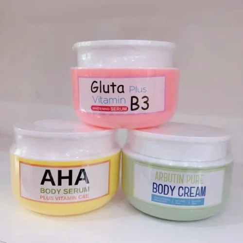 Kem dưỡng da toàn thân 250g Gluta Plus Vitamin B3 Whitening Serum