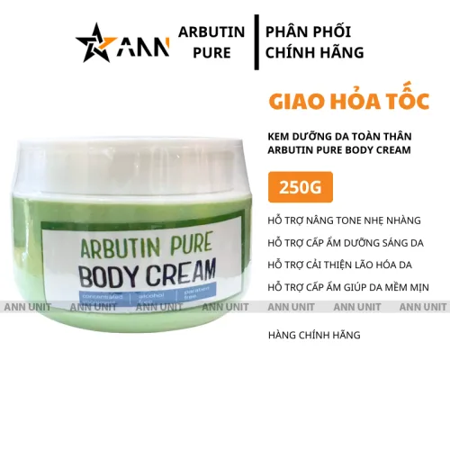 Nguồn hàng sỉ kem Dưỡng Da Toàn Thân Arbutin Pure Body Cream 250g