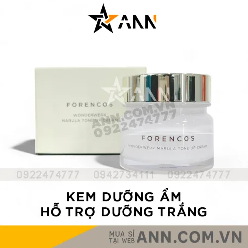 Chuyên sỉ kem Dưỡng Forencos Màu Trắng Wonderwerk Marula Tone Up Cream 50ml