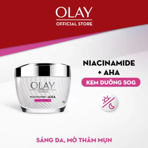 Shop sỉ kem Dưỡng Olay Luminous Niacinamide + AHA Moisturizer 50g