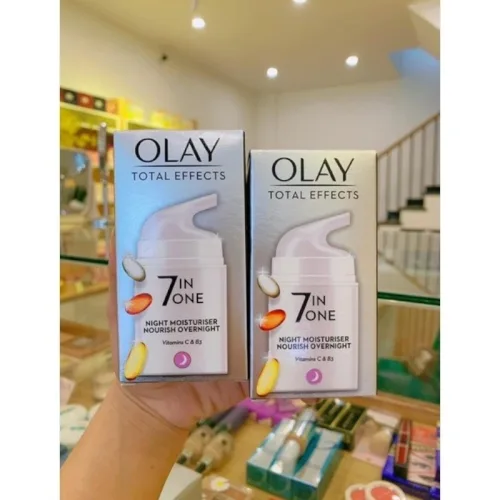 Shop sỉ kem Dưỡng Olay Total Effects 7 in 1 Ban Đêm 50ml - Hàng Xách Tay