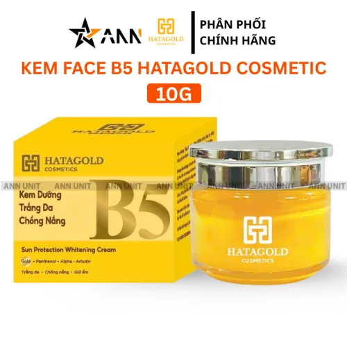 Chuyên sỉ kem Dưỡng Sáng Da B5 Hatagold Cosmetics Màu Vàng 10g