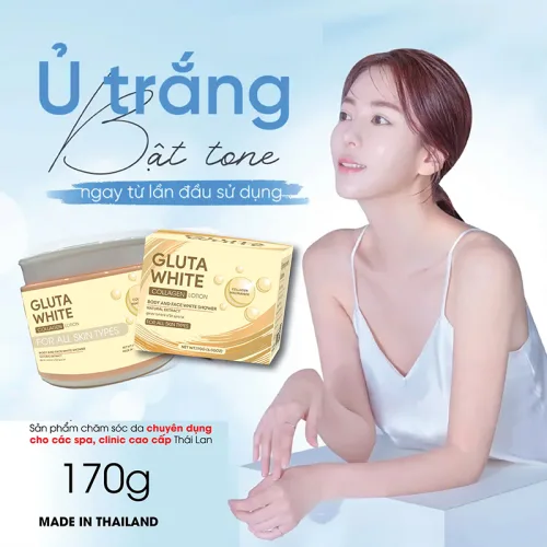 Shop sỉ kem Dưỡng Trắng Da Body Gluta White 170g