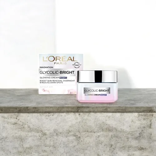 Chỗ sỉ kem Dưỡng Trắng Da Loreal Paris Ban Đêm Glycolic-Bright Glowing Cream Night 50ml Loreal