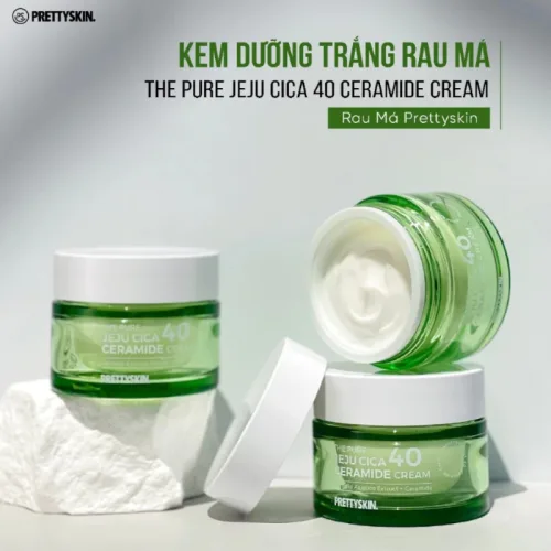 Prettyskin The Pure Kem Dưỡng Trắng Da Rau Má Ceramide 52ml