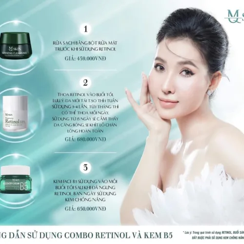 Shop sỉ kem B5 MQ Skin Dưỡng Trắng Da Recovery Cream