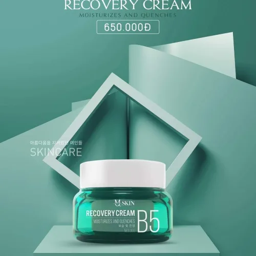 Shop sỉ kem B5 MQ Skin Dưỡng Trắng Da Recovery Cream