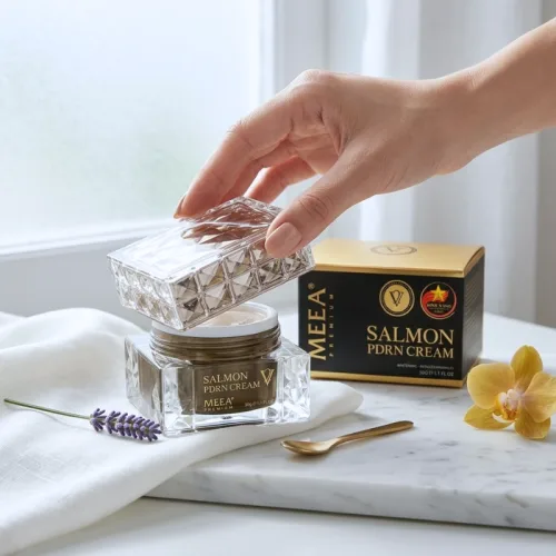 Kem cá hồi dưỡng da mặt Meea Origin Salmon PDRN Cream bản mới 30g