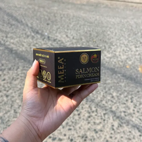 Kem cá hồi dưỡng da mặt Meea Origin Salmon PDRN Cream bản mới 30g