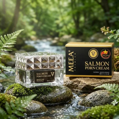 Kem cá hồi dưỡng da mặt Meea Origin Salmon PDRN Cream bản mới 30g