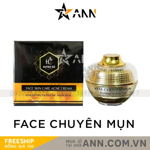 Kem Face Huỳnh Đỗ Chuyên Mụn Trắng Da