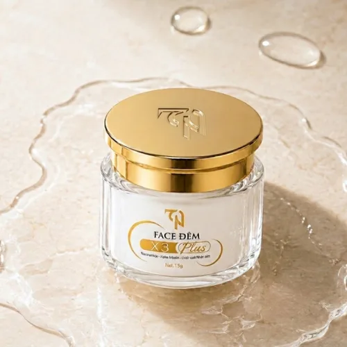 Shop sỉ kem Face Collagen X3 TN Ban Đêm Mỹ Phẩm Đông Anh 15g - Phiên Bản Mới