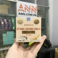 Kem Face Nicos Beauty 15gr cốt trắng căng bóng nâng cơ