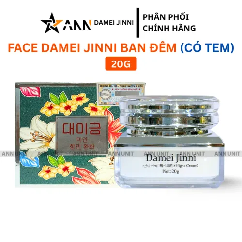 Chuyên sỉ kem Face Damei Jinni Dm Ban Đêm Có Tem 20g Công Nghệ Hàn Quốc Phiên Bản Mới